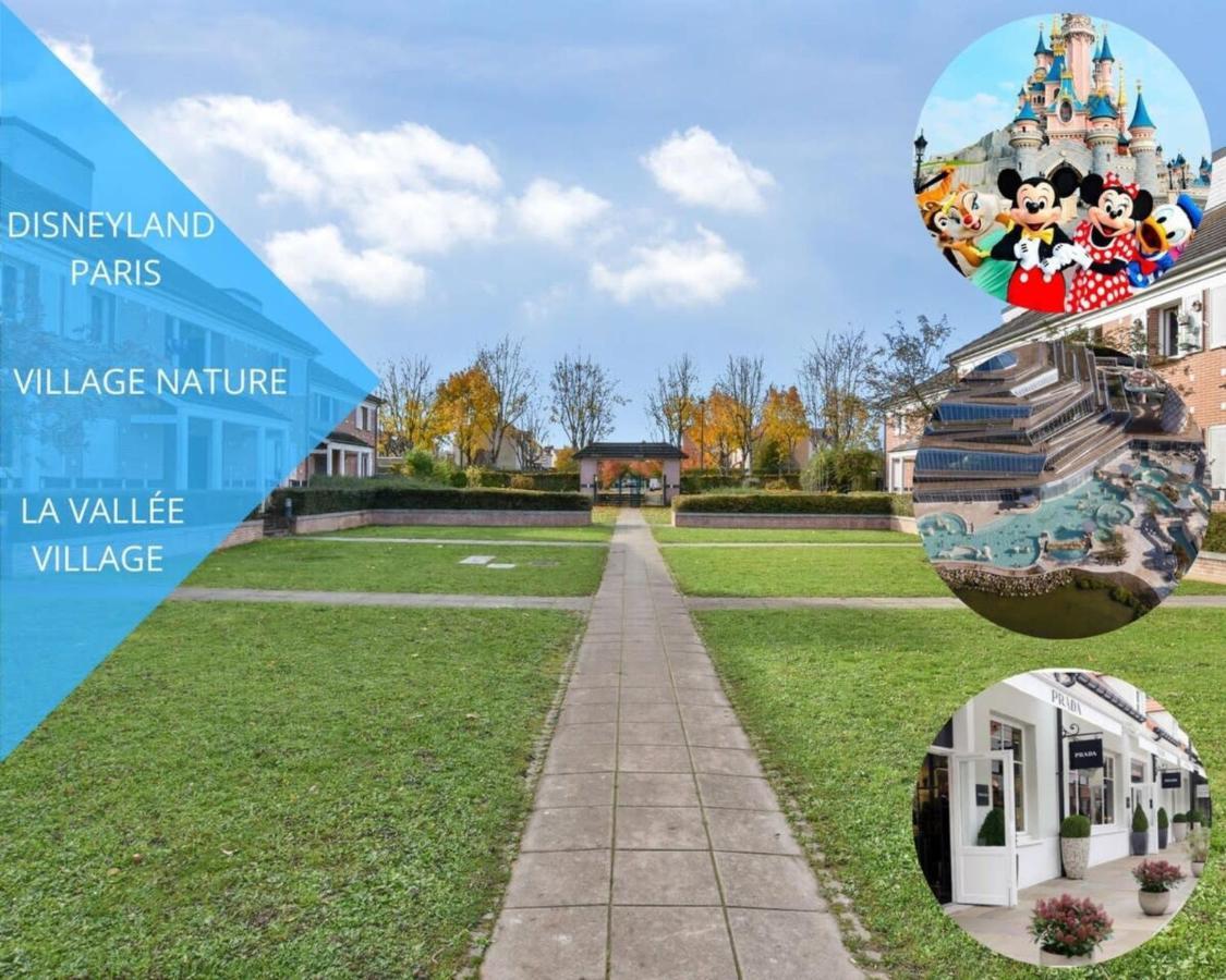 Appart Cosy Tout Confort Disneyland Jardin 4 Pers บายญี-โรแม็งวีเญร์ ภายนอก รูปภาพ